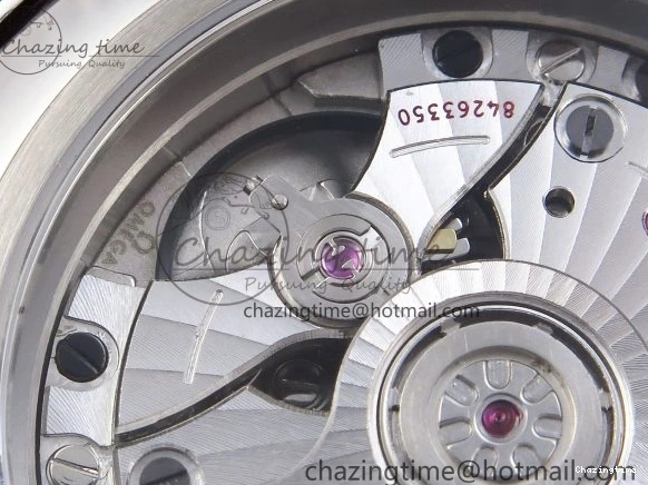 0415 De Ville Power Reserve YG MKF 1:1 Best Edition White Dial on Brown Leather Strap A WrinkleFree 7755